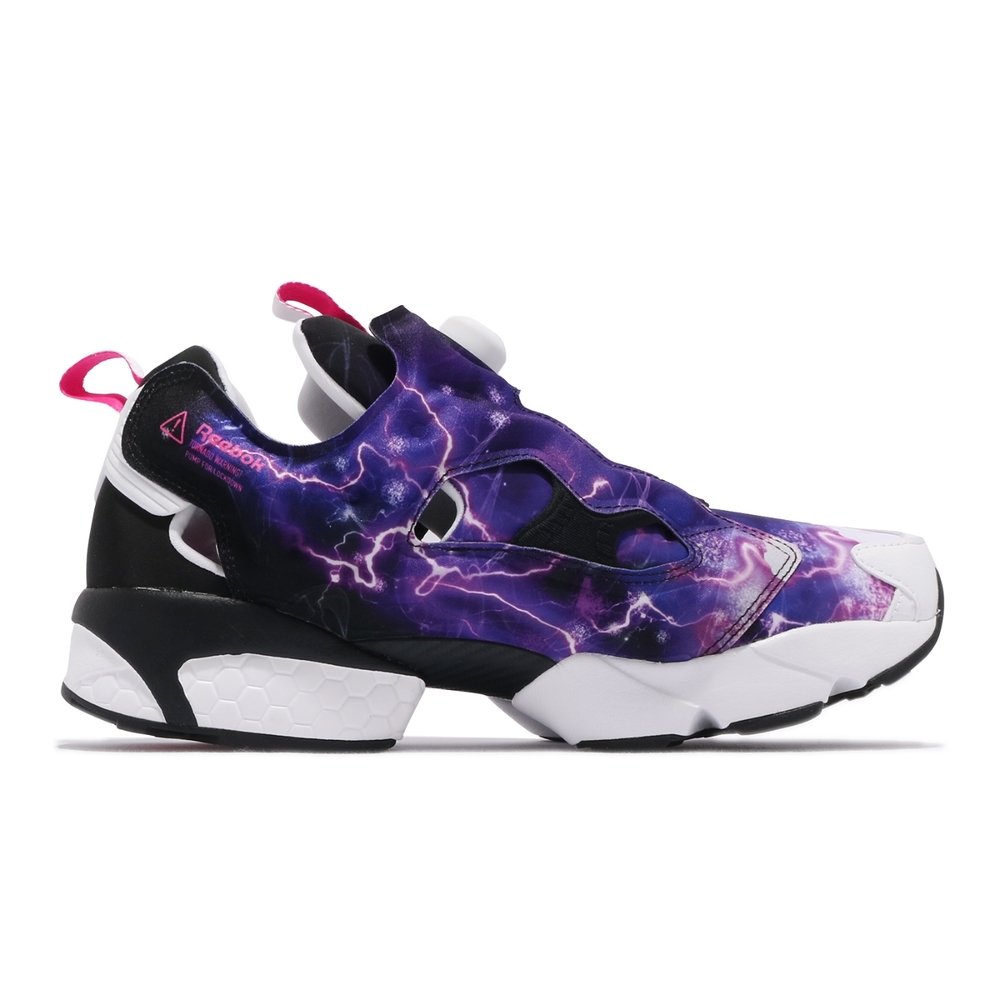 Reebok 休閒鞋Instapump Fury OG 男鞋海外限定充氣科技舒適避震閃電紫