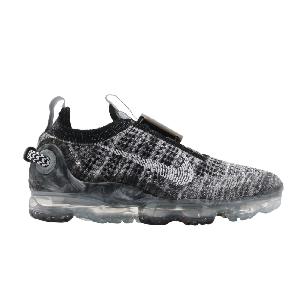 Nike 慢跑鞋Air Vapormax 2020 女鞋氣墊舒適避震球鞋穿搭快速綁帶灰白