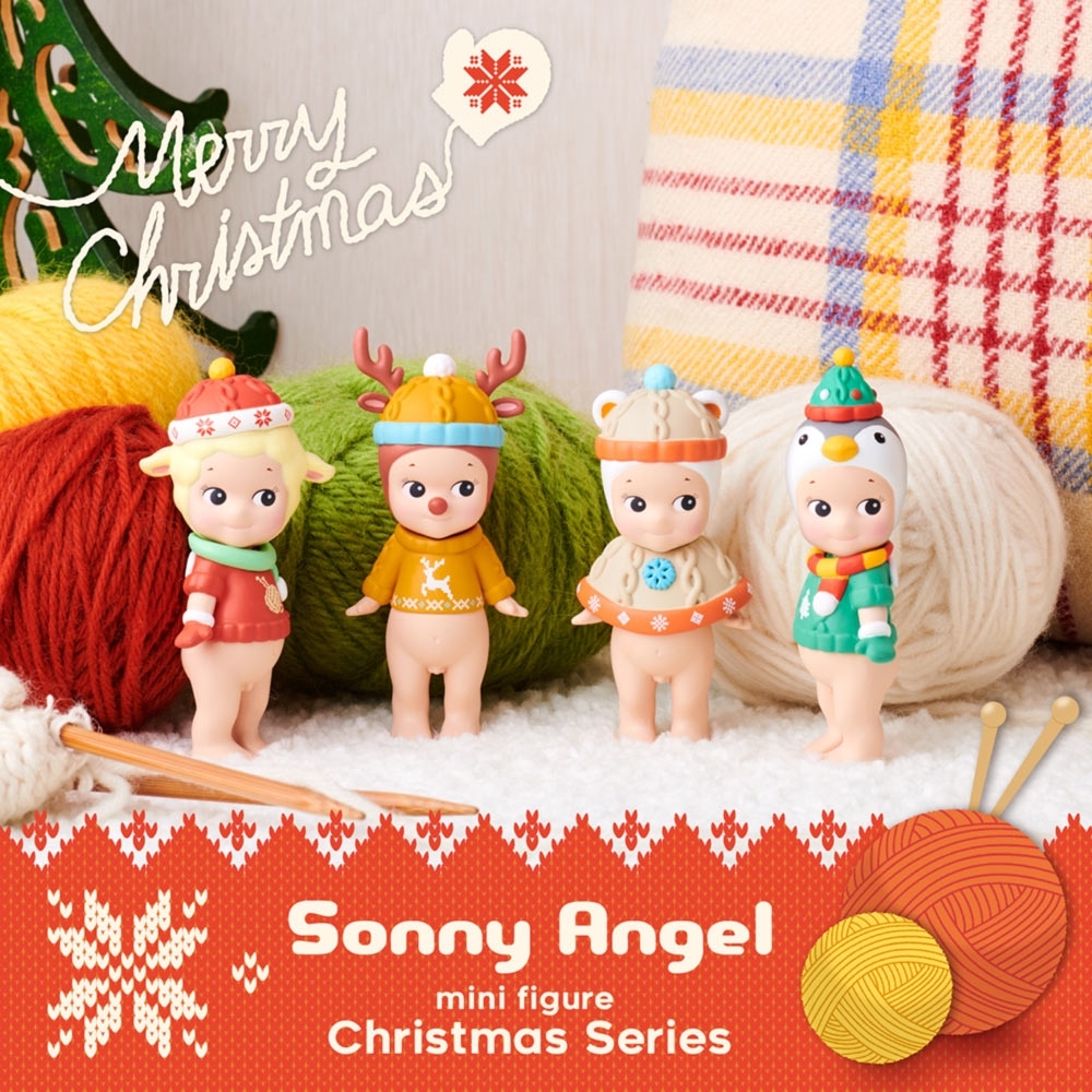 Sonny Angel 2019 繽紛耶誕節限定版盒玩公仔(兩入隨機款)