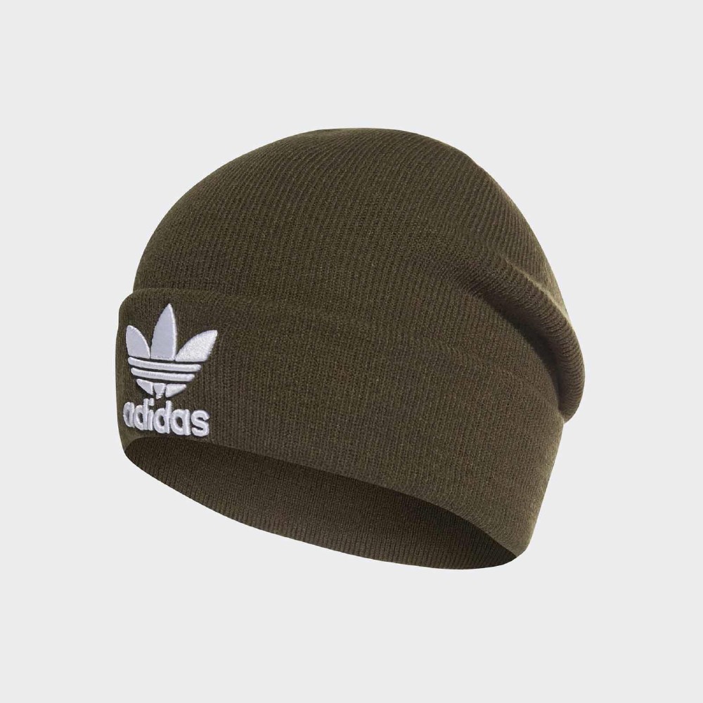 adidas 毛帽 Trefoil Beanie 男女款