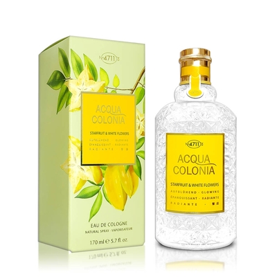 4711 ACQUA COLONIA 楊桃白花古龍水170ML