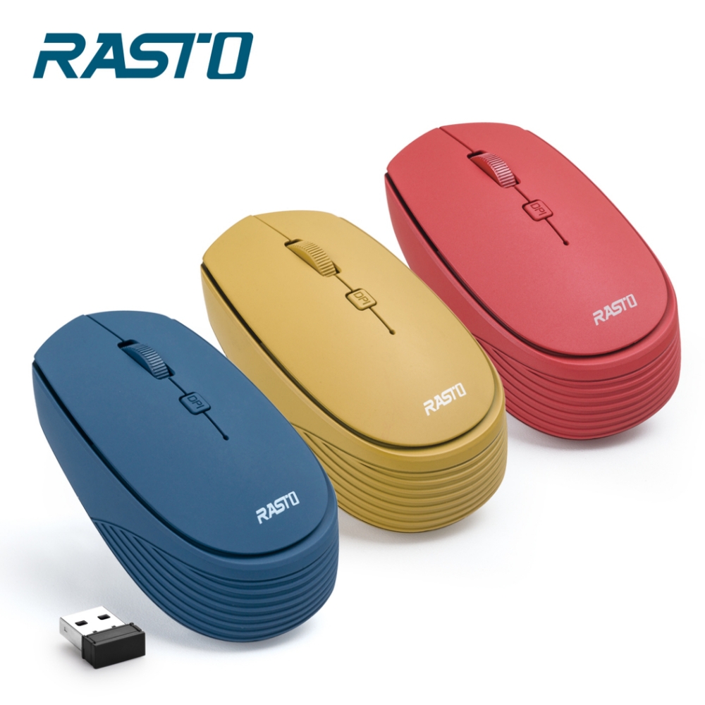 RASTO RM11 文青風超靜音無線滑鼠