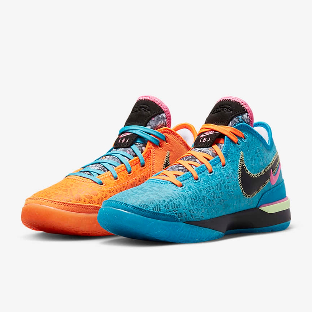 NIKE 籃球鞋男鞋運動鞋包覆緩震ZOOM LEBRON NXXT GEN EP 藍