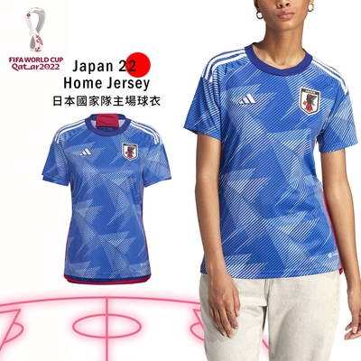 adidas 球衣 Japan 22 Home 女款 藍 日本 國家隊 主場 短袖 世足 世界盃 HC6302