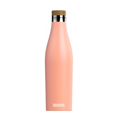 瑞士百年 SIGG 纖體竹蓋保溫瓶 500ml - 珊瑚粉