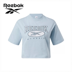 Reebok_CL AE BIG LOGO CROP TEE 短袖上衣_女_100036316