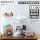 日本星硝 日本製透明長型玻璃儲存罐-3入/組 product thumbnail 1