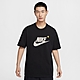 NIKE 上衣 男款 短袖上衣 運動 AS M NSW PREM SMILEY TEE GCEL 黑 HJ3959-010 (3S3704) product thumbnail 1