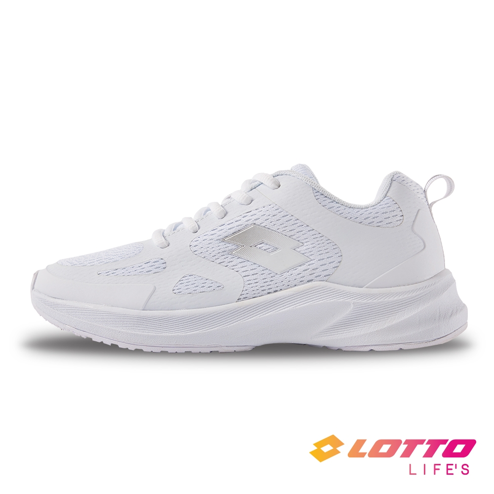 【LOTTO 義大利】女 氫速 輕量跑鞋(白-LT1AWR5019)