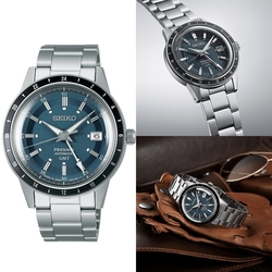 SEIKO 精工 Presage Style60’s系列 GMT機械錶(4R34-00B0B/SSK009J1)_SK043