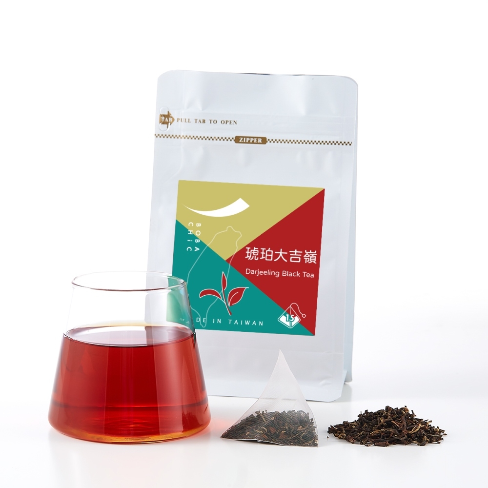 BOBA CHiC 徐可波 琥珀大吉嶺 15入袋裝 (立體原葉茶包)