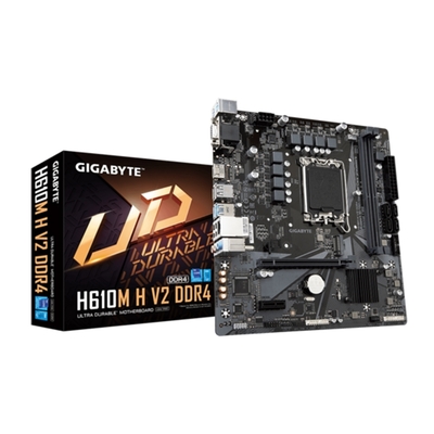 技嘉 H610M H V2 DDR4 主機板+樂金 LG 24BK550Y-B 多工螢幕