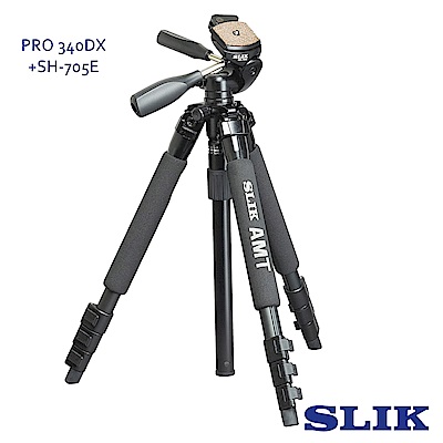 日本 SLIK Pro 340 DX 附 SH-705E 三向雲台