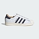 ADIDAS ORIGINALS SUPERSTAR 男休閒鞋-白米黑-ID4685 product thumbnail 1