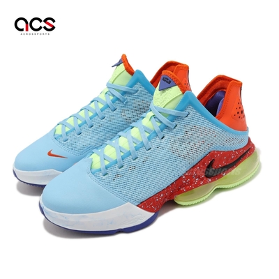 Nike 籃球鞋 Lebron XIX Low EP 男鞋 Blue Chill 氣墊 LBJ 詹姆斯 DO9828-400