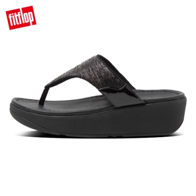 FitFlop MYLA GLITZ TOE-THONGS夾腳涼鞋-女(靚黑色)