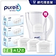 【Unilever 聯合利華】PX3000即淨濾水壺2.5L去水垢PLUS濾芯(共12濾芯)贈PX3000即淨濾水壺2.5L product thumbnail 1