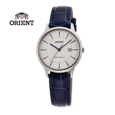 ORIENT 東方錶 CONTEMPORARY 系列 皮帶款 白色 RF-QA0006S - 30.0mm