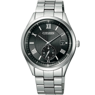 CITIZEN 獨立式小秒針紳士錶(BV1120-91E)38mm