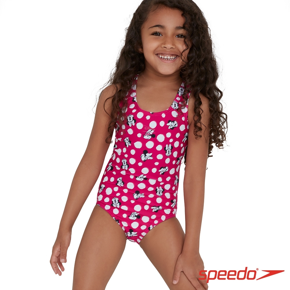 SPEEDO 幼童 運動連身泳裝 米奇