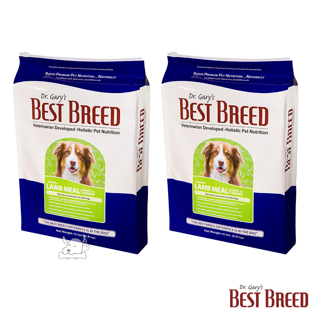 BEST BREED貝斯比 羊肉+蔬果配方 成犬糧 1.8kg 2包組