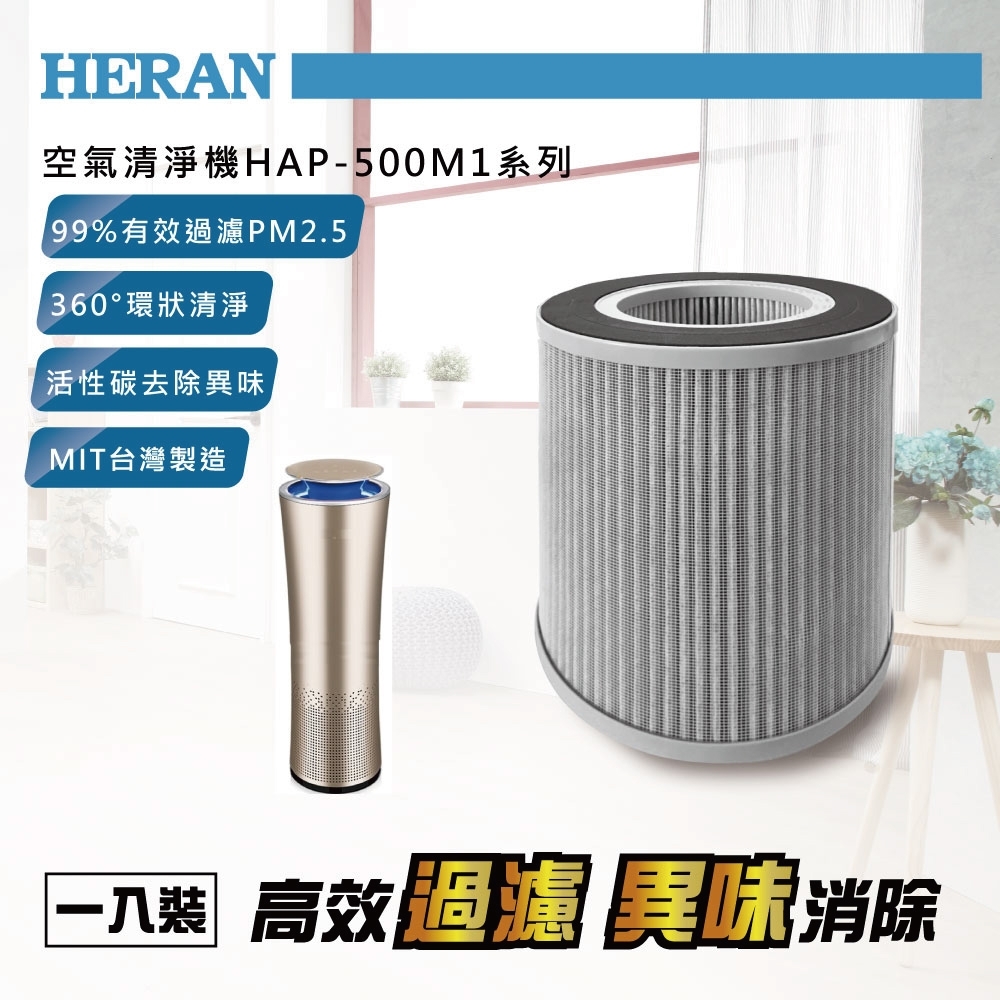 HERAN禾聯 空氣清淨機濾網 HAP-500M1系列