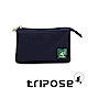 tripose 漫遊系列岩紋簡約微旅萬用零錢包 深藍 product thumbnail 1