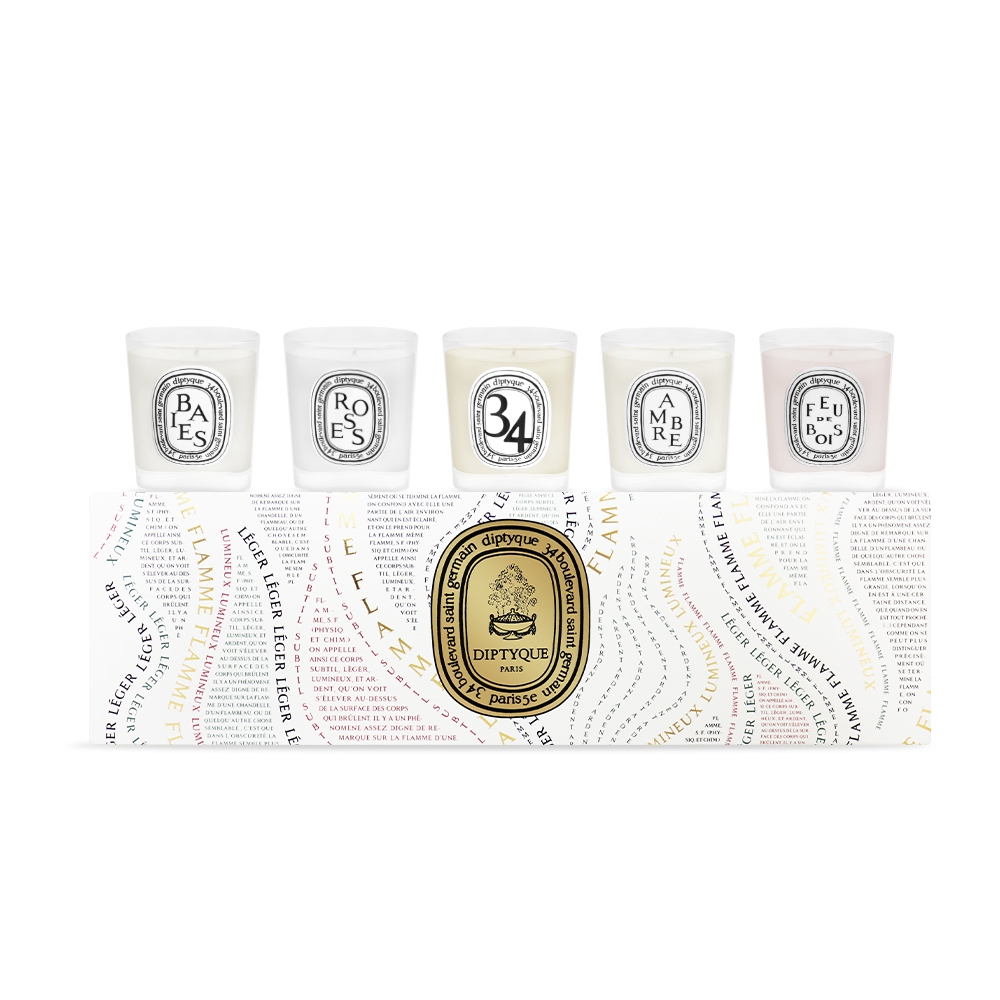 Diptyque 2023 聖誕限量蠟燭禮盒 5x35g