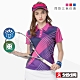 SASAKI SASAKI 吸濕排汗網球短袖上衣 女 紅/紫/藍 三色任選 product thumbnail 3