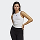 ADIDAS TANK RIB 三葉草 女運動背心-白-IB9111 product thumbnail 1