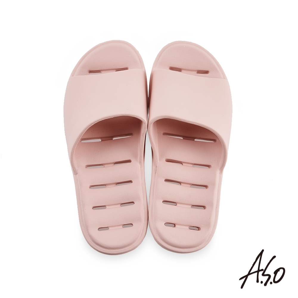 A.S.O 排水舒室鞋-粉紅－3入組