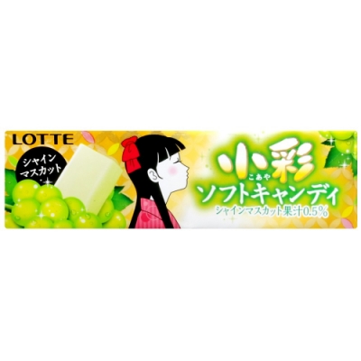 Lotte 小彩青葡萄條糖(54g)