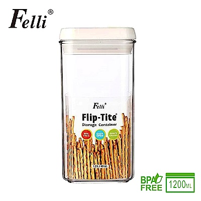 【Felli】易百拉方形密封罐 800ml(MIT台灣製造)