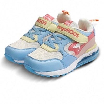 KangaROOS 童鞋 氣墊 MEGA RUN 藍 KK21463