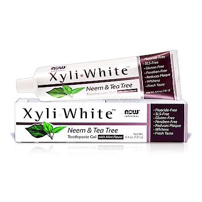 NOW XyliWhite™ 苦楝茶樹牙膏(6.4OZ/181g)