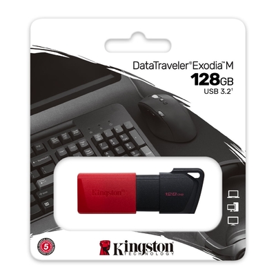 金士頓 Kingston DTXM 128G DataTraveler Exodia M USB3.2 128GB 隨身碟 DTXM/128GB
