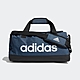 adidas 手提袋 旅行袋 健身包 圓筒包 25L LINEAR DUFFEL S 藍 GN2035 product thumbnail 1