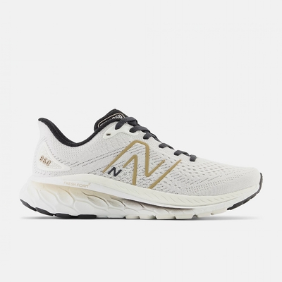 NEW BALANCE NB 慢跑鞋 女鞋 運動鞋 緩震 灰白金 W860U13-D楦