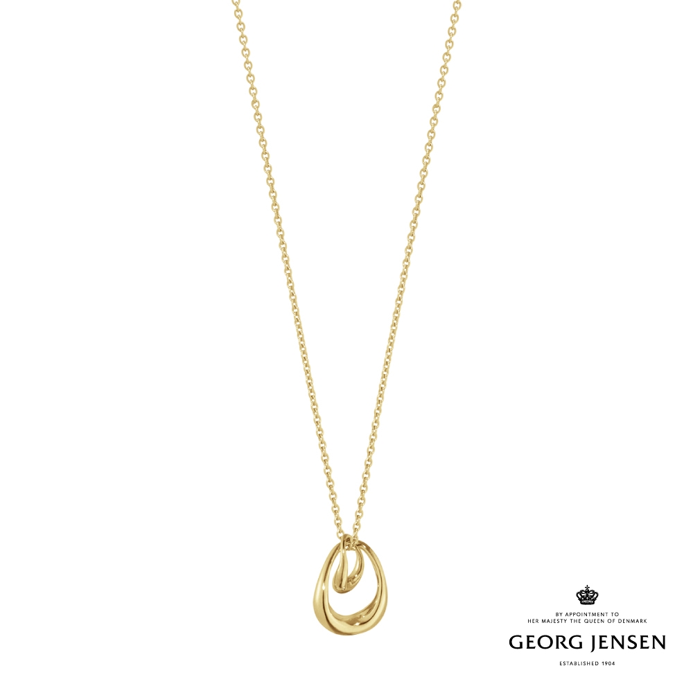 Georg Jensen 喬治傑生 OFFSPRING 18K金項鍊