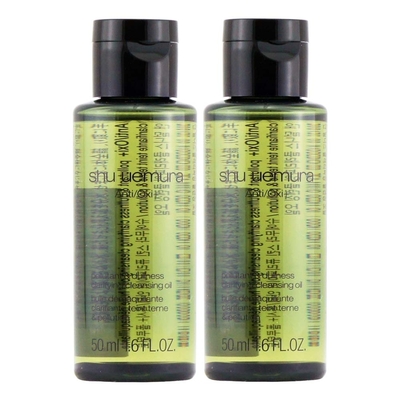 shu uemura 植村秀 抹茶精萃潔顏油 50ml x 2