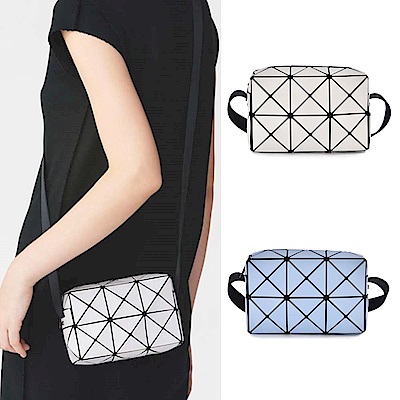 ISSEY MIYAKE 三宅一生BAOBAO 2x3霧面方格迷你長方斜背包