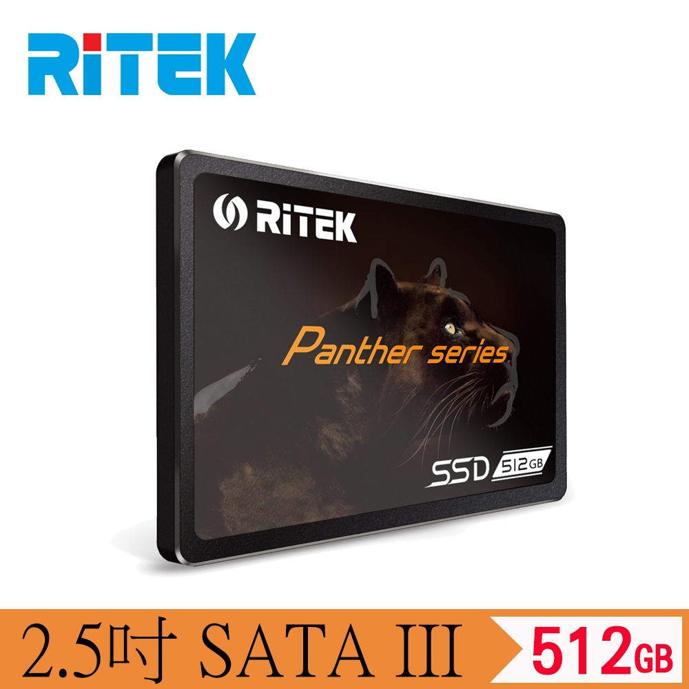 RITEK錸德 512GB SATA-III 2.5吋 SSD固態硬碟