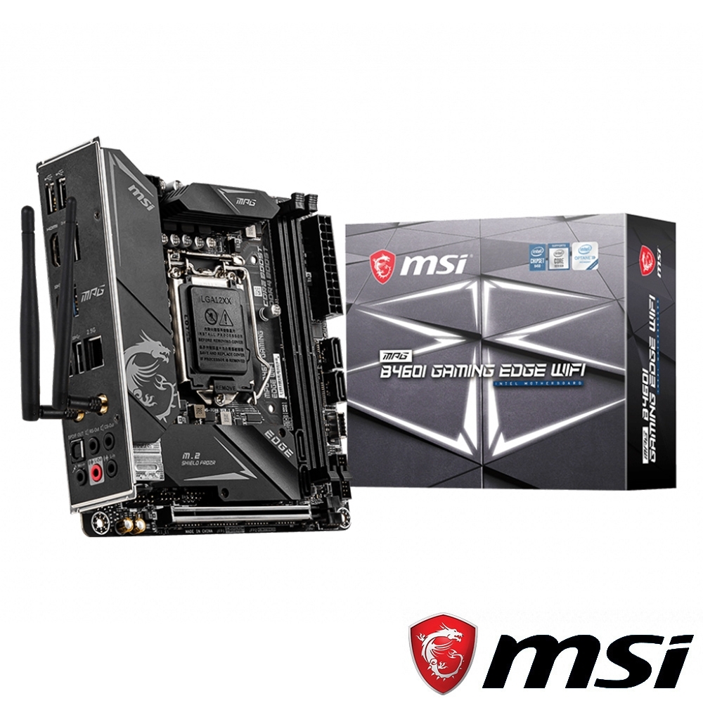 MSI微星 MPG B460I GAMING EDGE WIFI 主機板