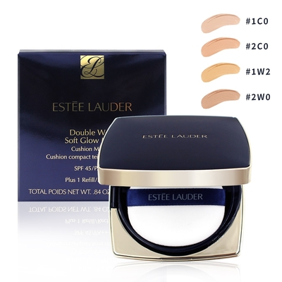 Estee Lauder 雅詩蘭黛 粉持久完美鎖妝氣墊粉餅24g(12g*2) 公司貨