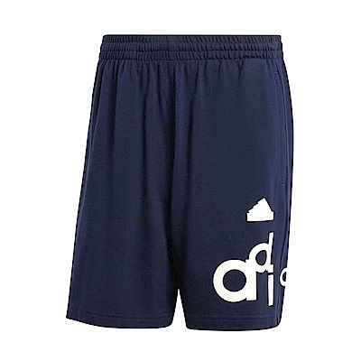 Adidas BL SHT Q1 GD [IS2011] 男 短褲 棉褲 運動 訓練 休閒 舒適 居家 愛迪達 深藍