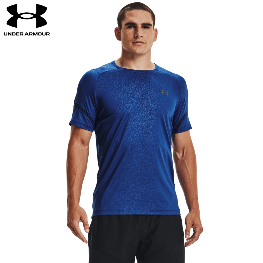 【UNDER ARMOUR】UA男 Rush短T-Shirt,1366064-432-優惠商品