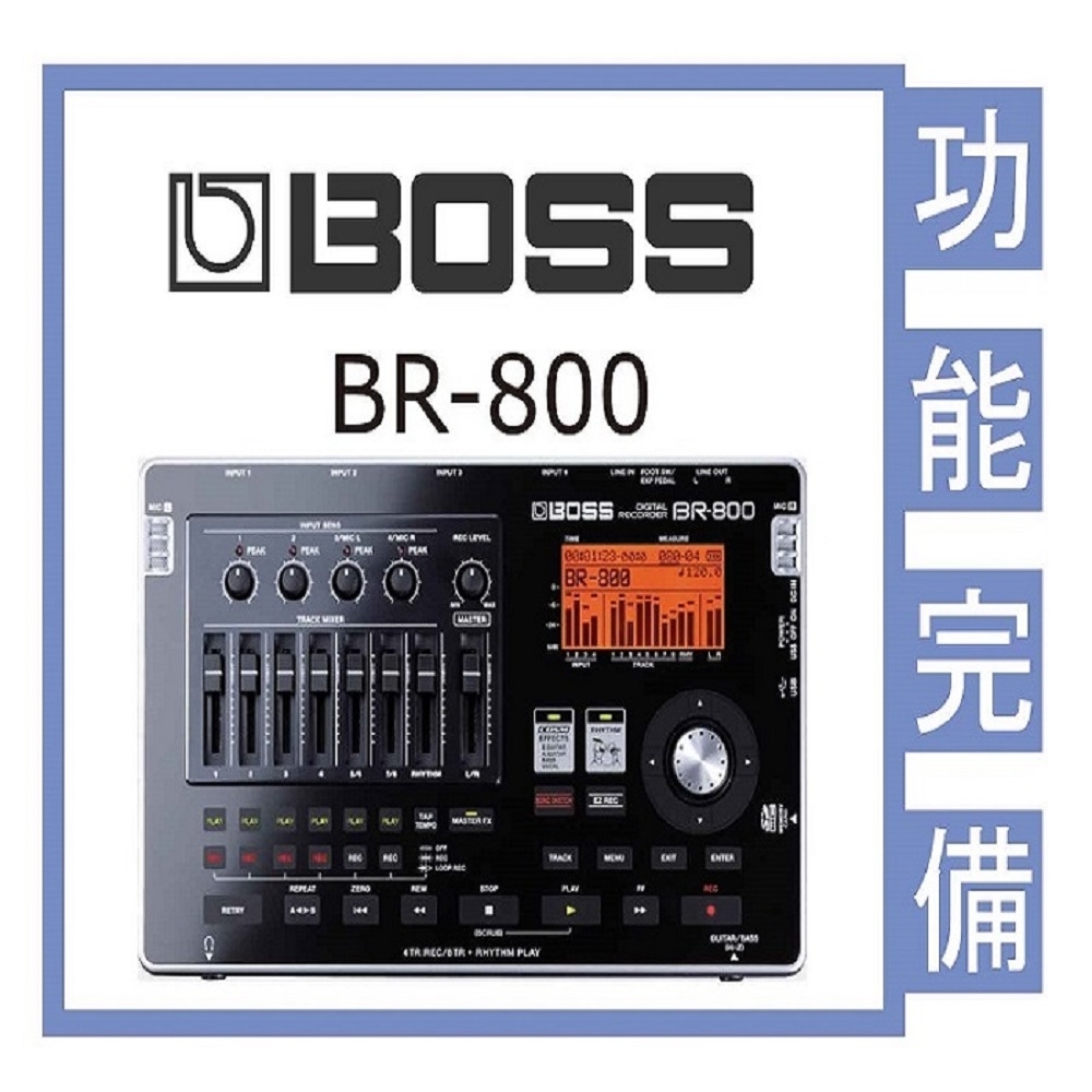 Boss Br 800 Digital Recorder 多軌數位錄音座 合成器 效果器 Yahoo奇摩購物中心