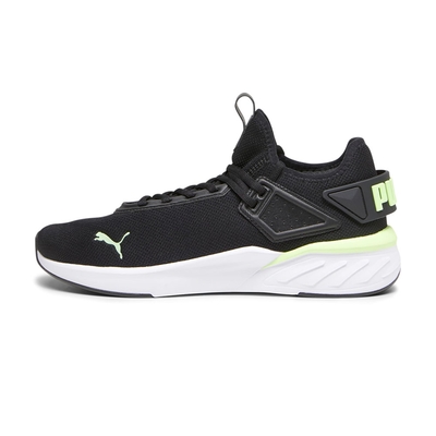 Puma Amare Fresh 男女 黑綠色 休閒 運動 慢跑 綁帶 慢跑鞋 37875104