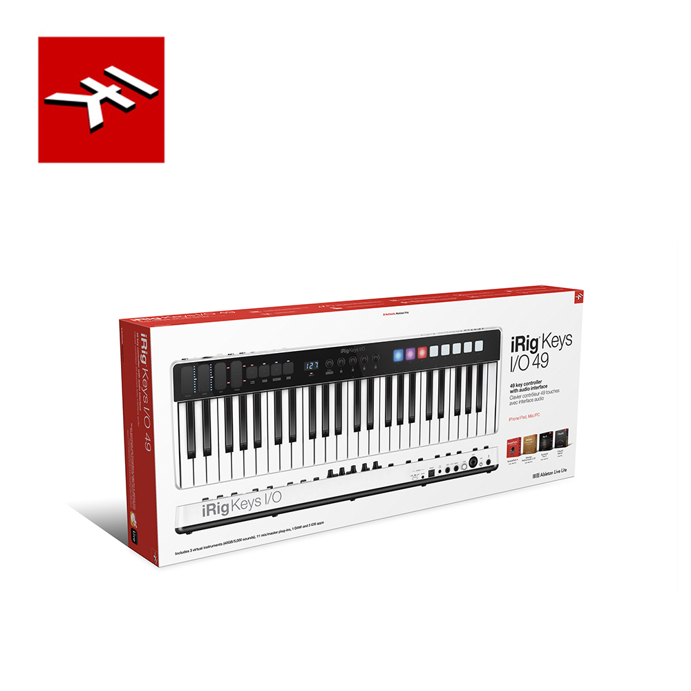 IK Multimedia iRig Keys I/O 49 多功能控制鍵盤 49鍵