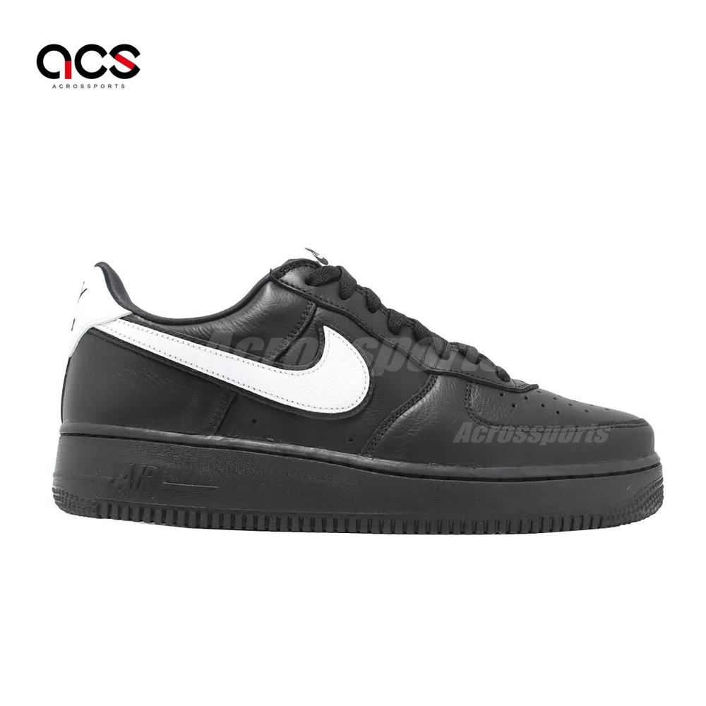 Nike 休閒鞋Air Force 1 Low Retro QS 黑白AF1 白勾男鞋女鞋CQ0492-001